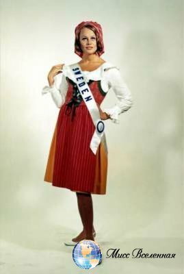 Мисс Вселенная 1966 Margreta Arvidsson