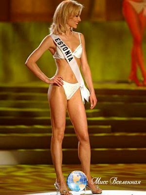 Jana Tafenau  Miss Estonia 2002