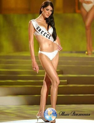 Lene Paparrigopoulou  Miss Greece 2002