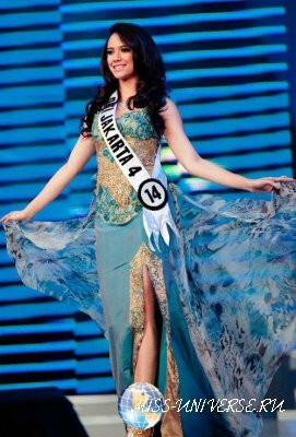 Nadine Ames Miss Indonesia 2011